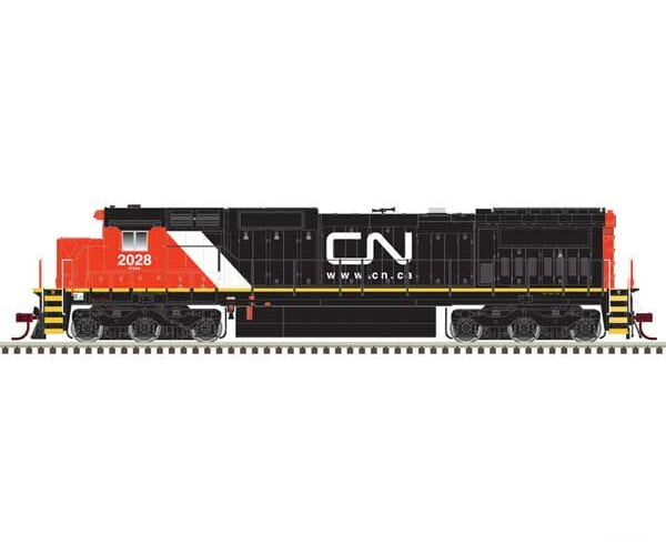 Atlas 10004203 Ge Dash 8-40C W/Front & Rear Ditch Lights - Esu Loksound Dcc Master(R) Gol --