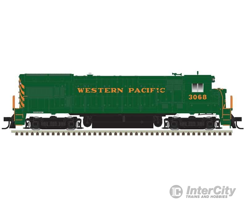 Atlas 10004264 Ge U30B Low Nose Phase Ii - Standard Dc Master(R) Silver -- Western Pacific #3068