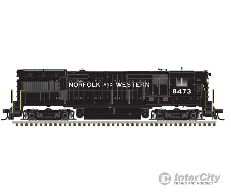 Atlas 10004288 Ge U30B High Nose - Loksound And Dcc Master(R) Gold -- Norfolk & Western #8473 (Black