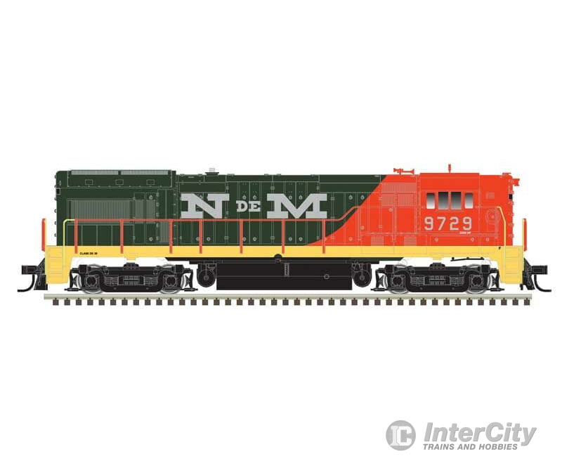 Atlas 10004290 Ge U30B High Nose - Loksound And Dcc Master(R) Gold -- Nacionales De Mexico #9729