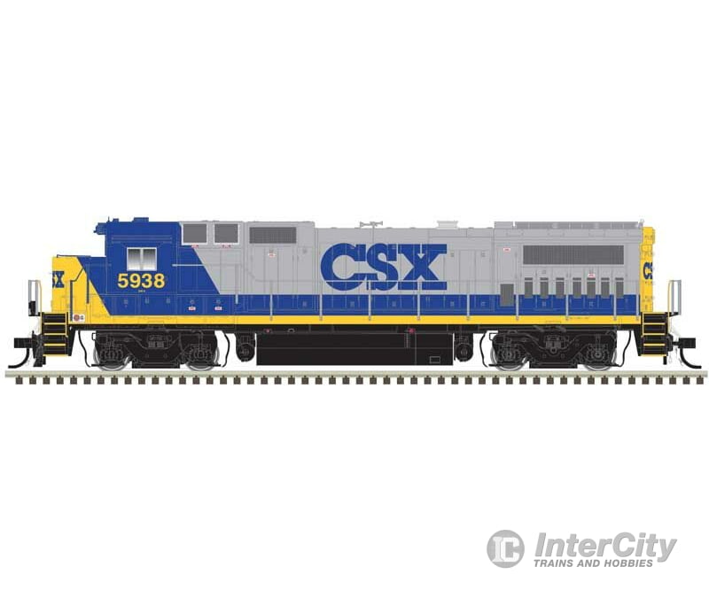 Atlas 10004316 Ge Dash 8-40B W/Ditch Lights - Loksound And Dcc Master(R) Gold -- Csx #5945 (Yn2 Gray
