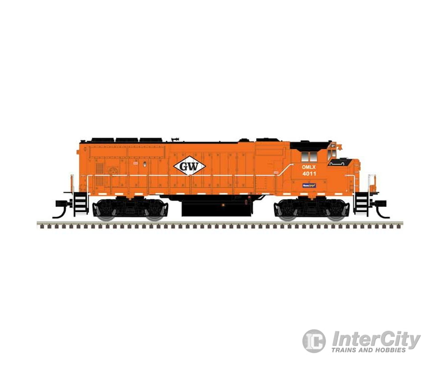 Atlas 10004412 Gmd Gp40-2W Cn Version - Esu Loksound And Dcc Master(R) -- Great Western 4011