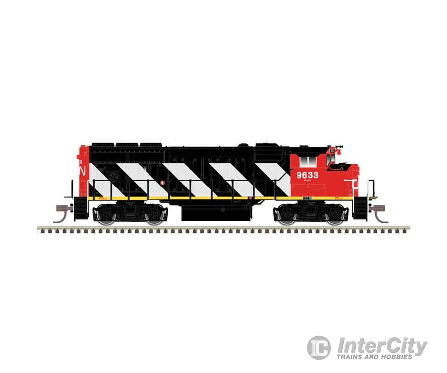 Atlas 10004424 Gmd Gp40-2W Cn Version - Esu Loksound And Dcc Master(R) -- Canadian National #9658