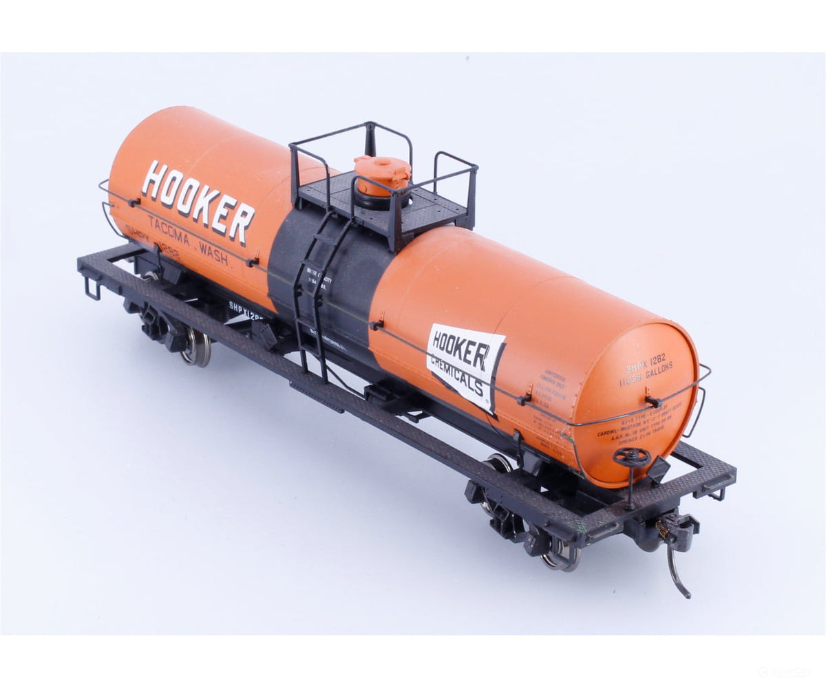 Atlas 1067-2 HO 11000 Gallon Tank Car Hooker Chemicals Tacoma 1282 - Freight Cars