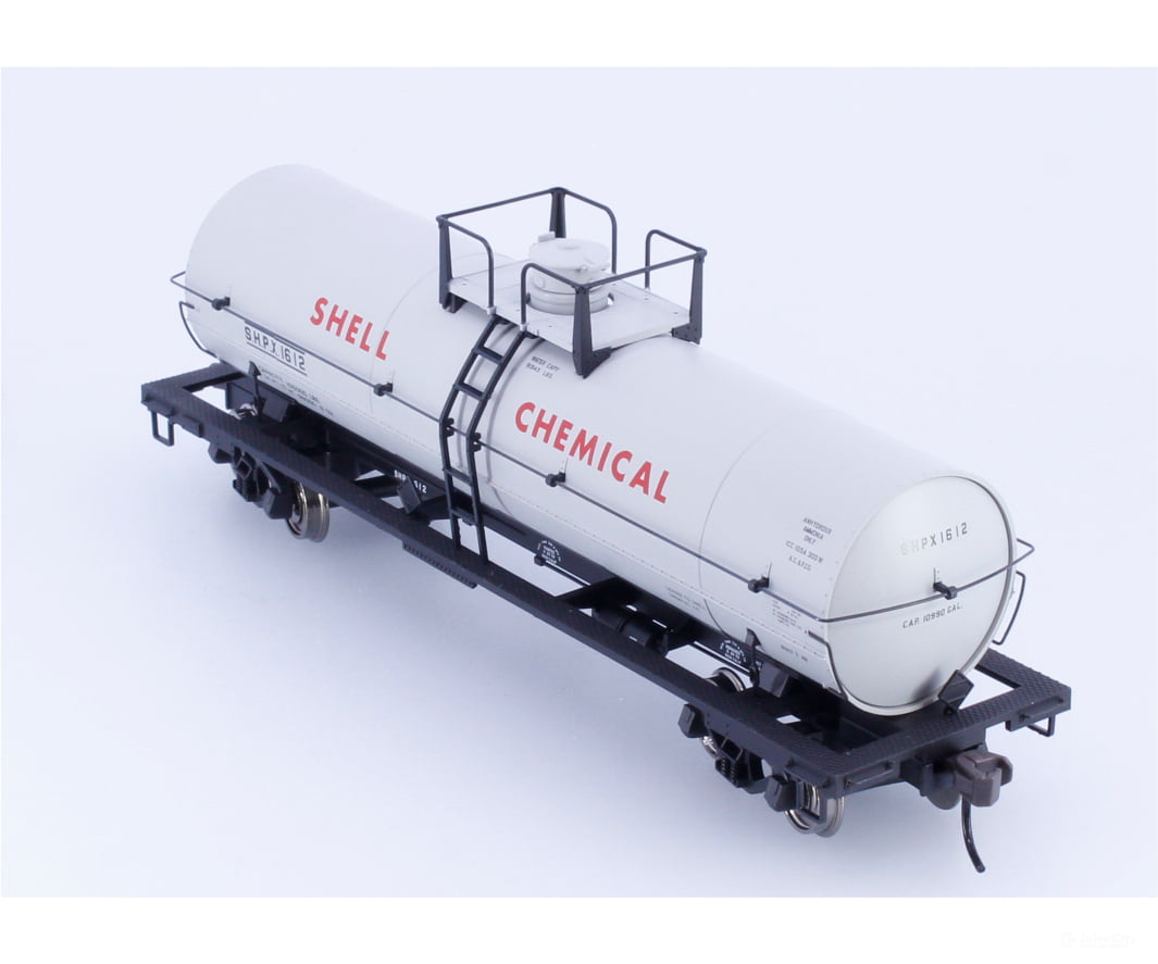 Atlas 1069-1 HO 11,000 Gal. Tank Car Shell Chemical (SHPX) 1612 - Freight Cars