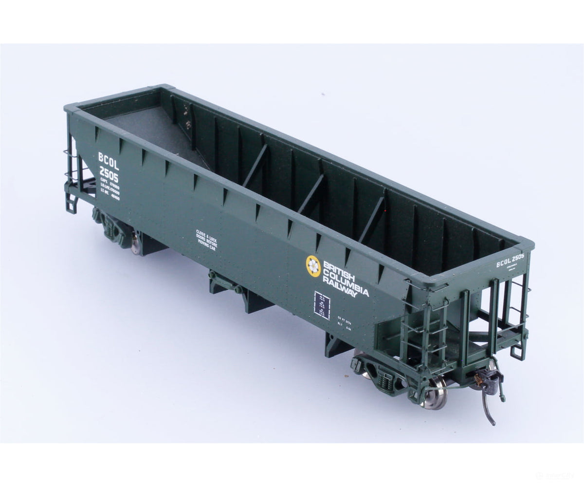 Atlas 1175-2 HO Hart Ballast Car BC Rail (BCOL) 2505 - Freight Cars