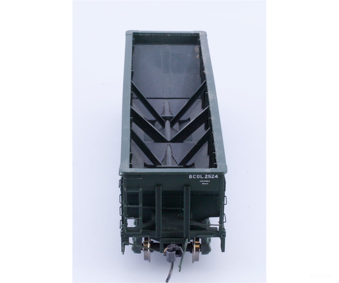 Atlas 1175-6 HO Hart Ballast Car BC Rail (BCOL) 2524 - Freight Cars