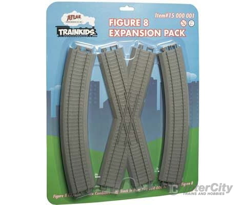 Atlas 15000001 Trainkids -- Figure-8 Track Expansion Set & Turnouts