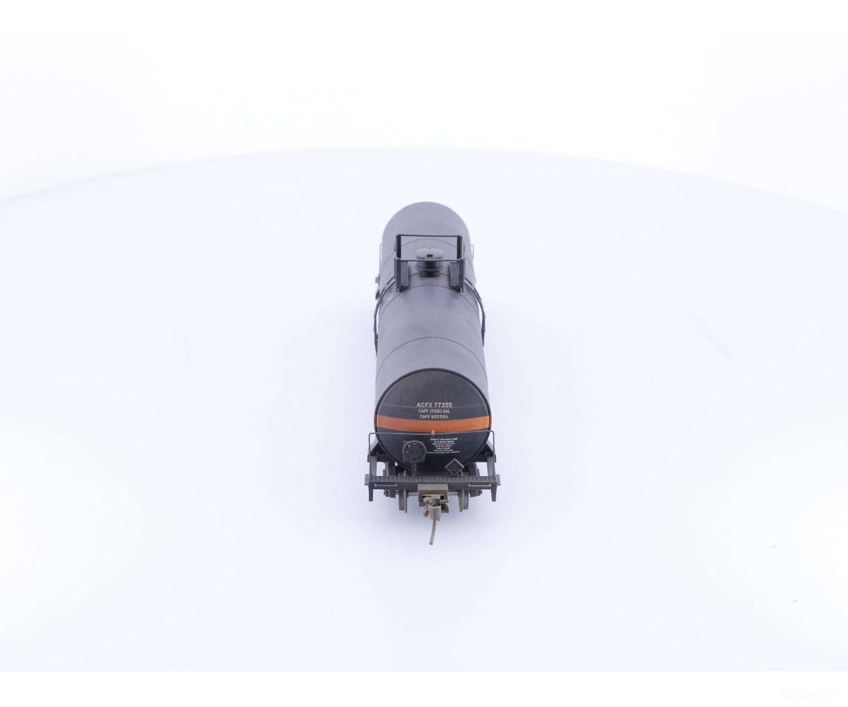 Atlas 1552-4 HO 17360 Gallon Tank Car ACFX Weathered American Car and Foundry (ACF/ACFX) 77355 - Freight Cars