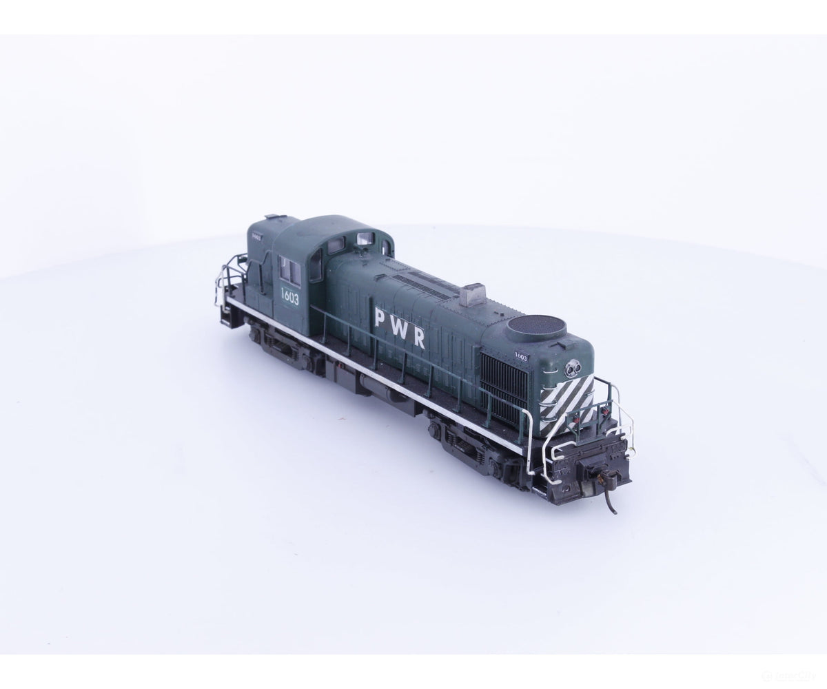 Atlas 1603 HO RS-3 Diesel Locomotive Pacific Western Railway (PWR) 1603 DCC - Locomotives