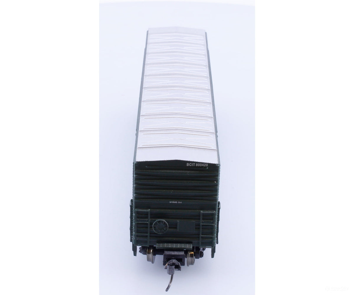 Atlas 1756-6 HO Evans Double Plug Door Box Car BC Rail (BCOL) 800420 - Freight Cars
