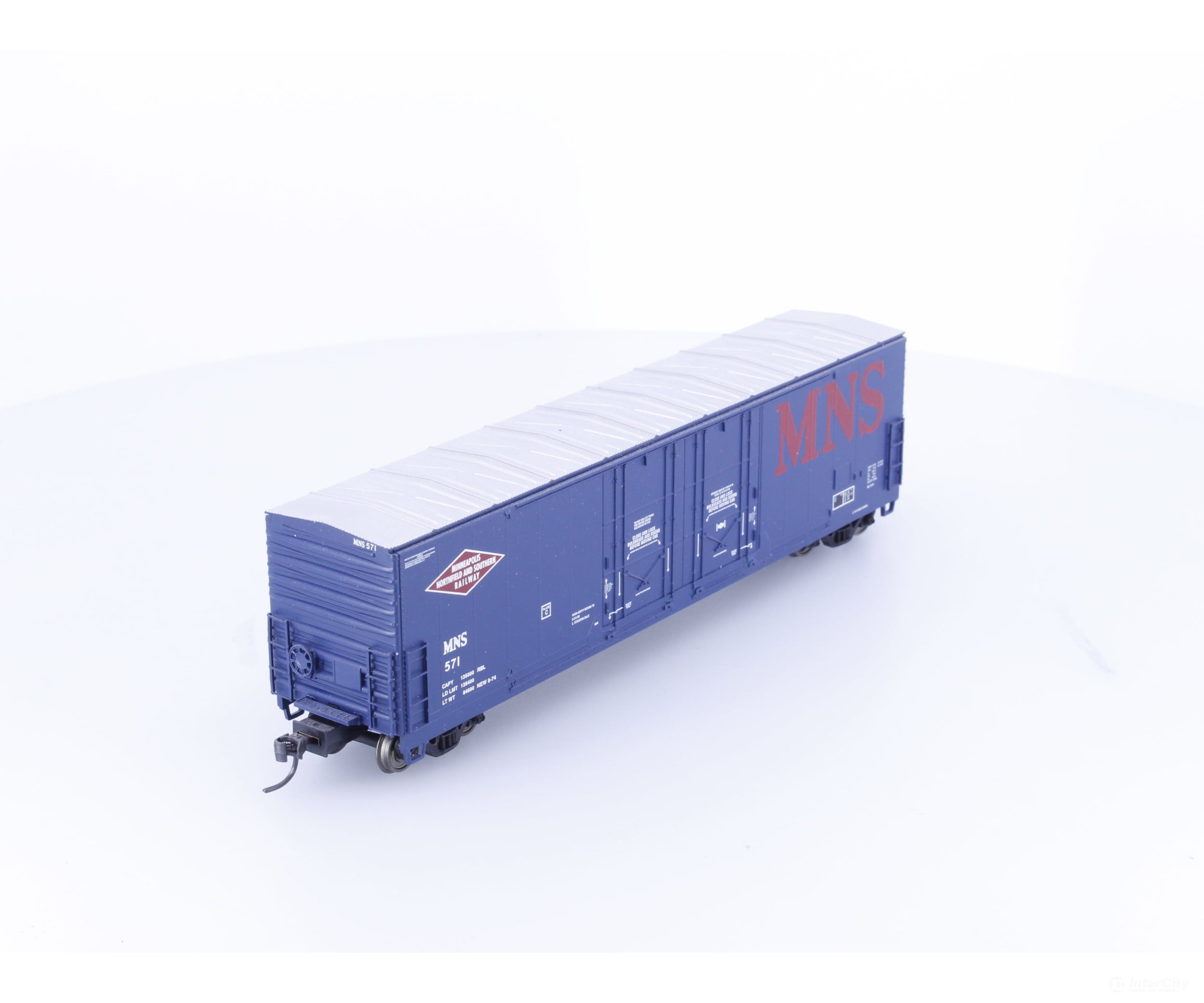 Atlas 1758-2 HO Evans Double Plug Door Box Car Minneapolis Northfield & Southern (MNS) 571 - Freight Cars
