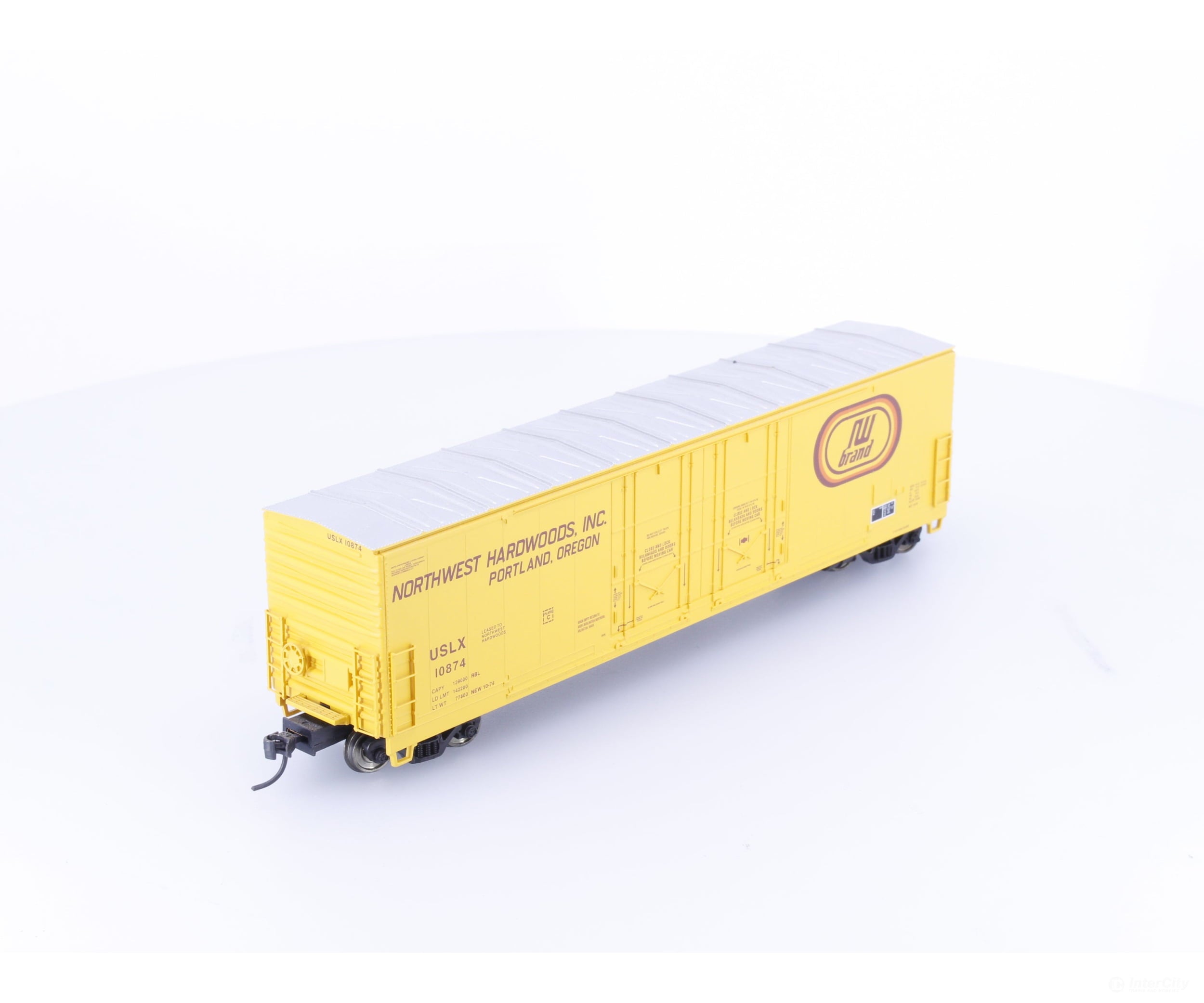 Atlas 1759-2 HO Evans Double Plug Door Box Car Northwest Hardwoods (USLX) 10874 - Freight Cars