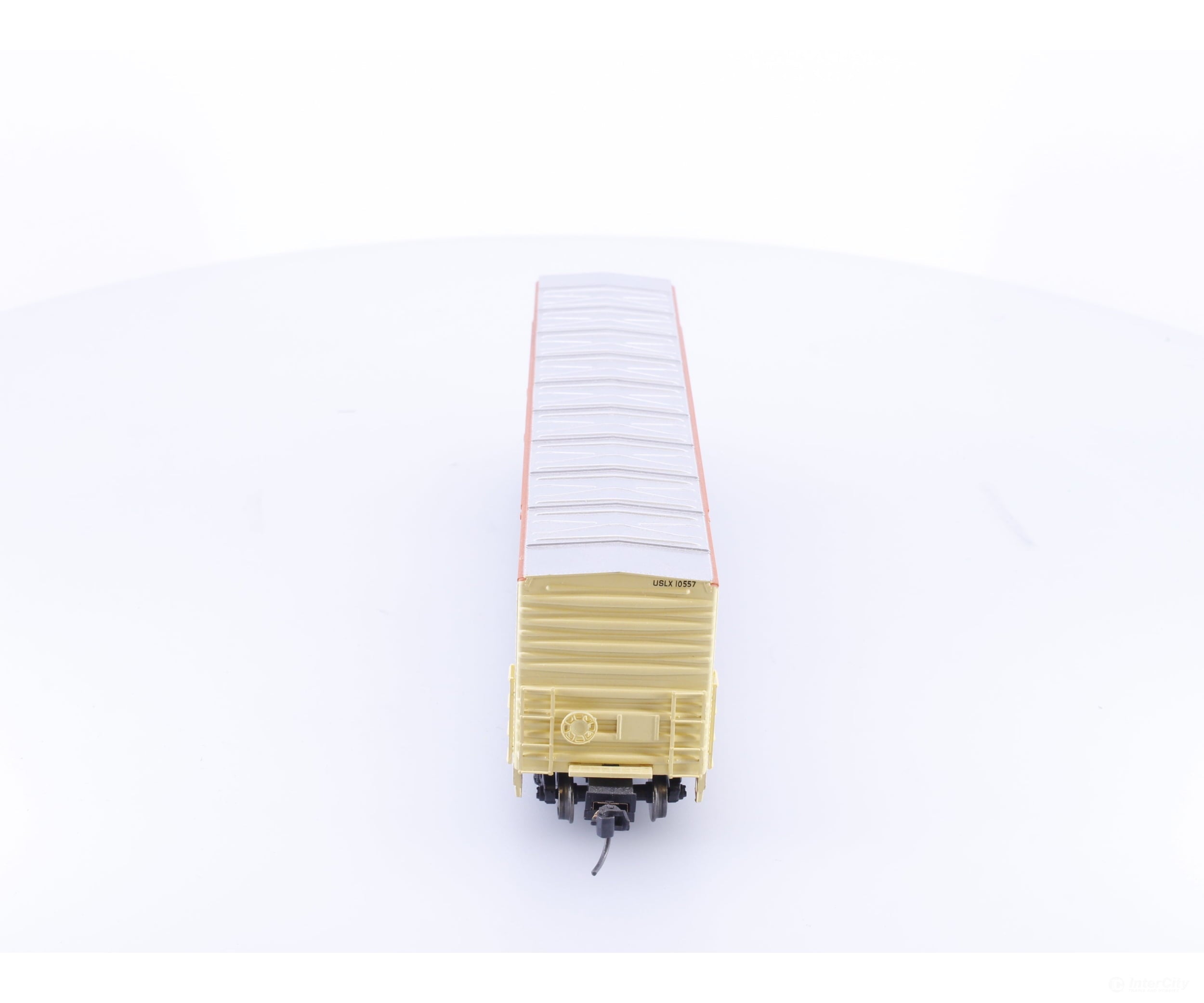 Atlas 1765-2 HO Evans Double Plug Door Boxcar Plywood Marketing (USLX) 10557 - Freight Cars