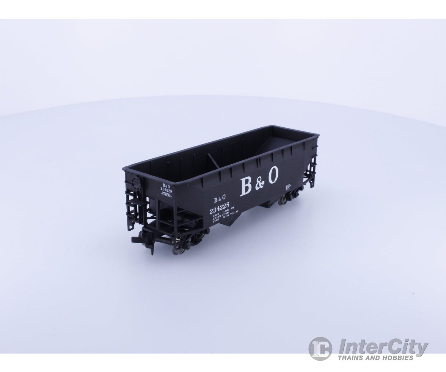 Atlas 1851 HO 2 Bay Offset Side Hopper Baltimore and Ohio (BO) 234228 Freight Cars