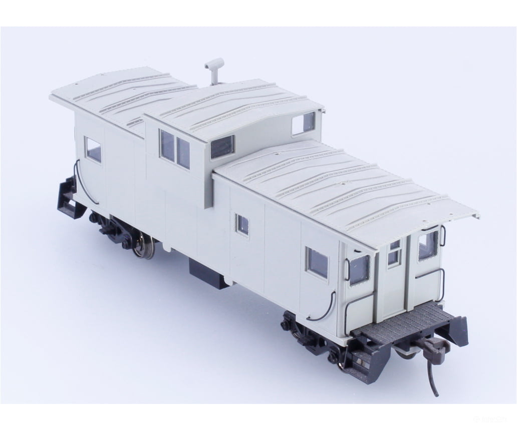 Atlas 1900 HO Extended Vision Caboose Undecorated - Freight Cars