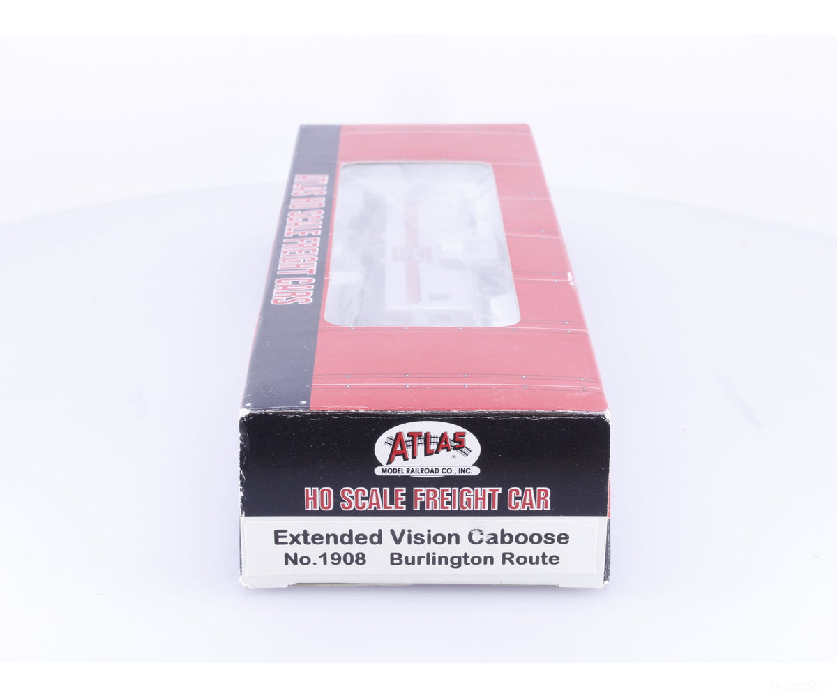Atlas 1908 HO Extended Vision Caboose #7 Chicago Burlington and Quincey (CBQ) 13602 - Freight Cars