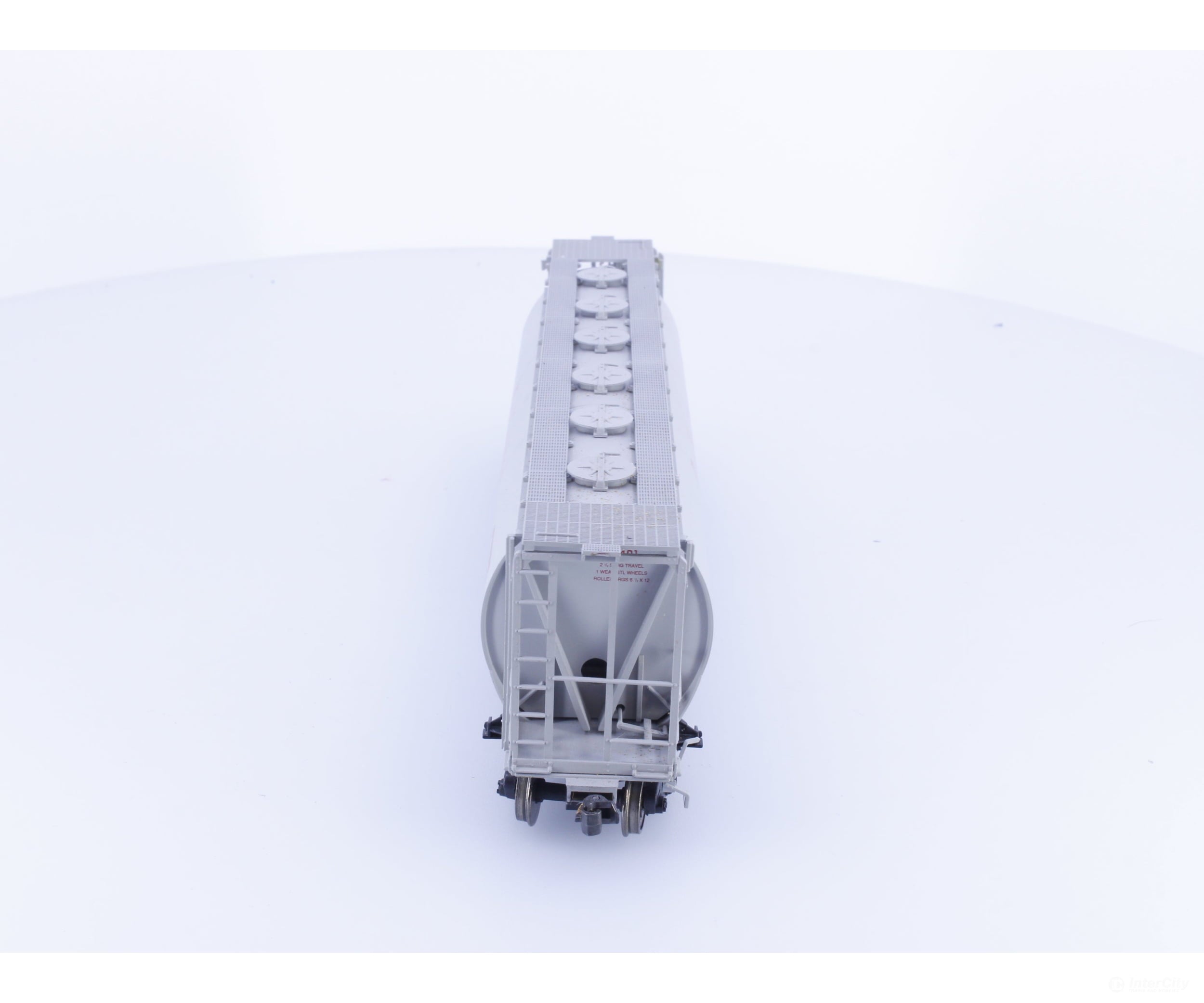 Atlas 1932-01 HO ACF 3 Bay Cylindrical Hopper Chicago Burlington and Quincey (CBQ) 85401 - Freight Cars