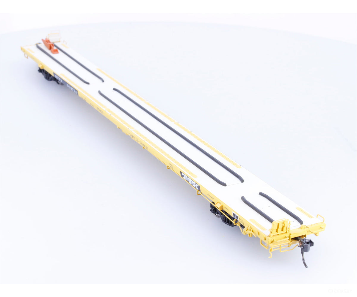 Atlas 20 000 033 HO 89’ 4’’ ACF Flat Car Trailer Train TTX Corp. (TTX) 603724 - Freight Cars