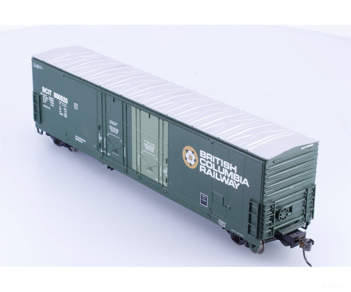 Atlas 20000105 HO Evans 53’ DPD Box Car BC Rail (BCOL) 800520 - Freight Cars