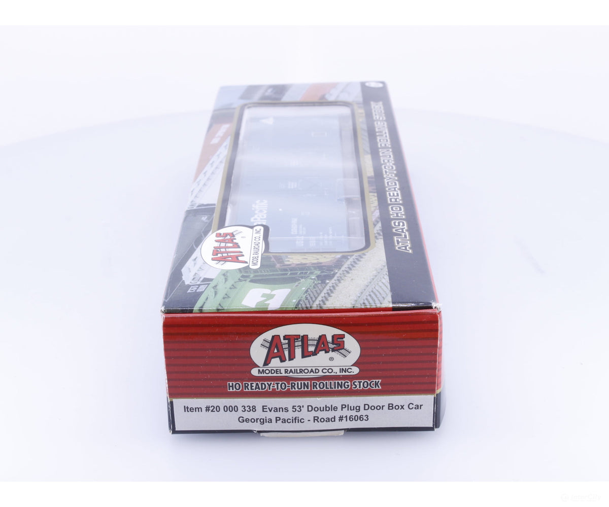 Atlas 20000338 HO Evans 53’ Double Plug Door Boxcar Georgia Pacific (USLX) 16063 - Freight Cars