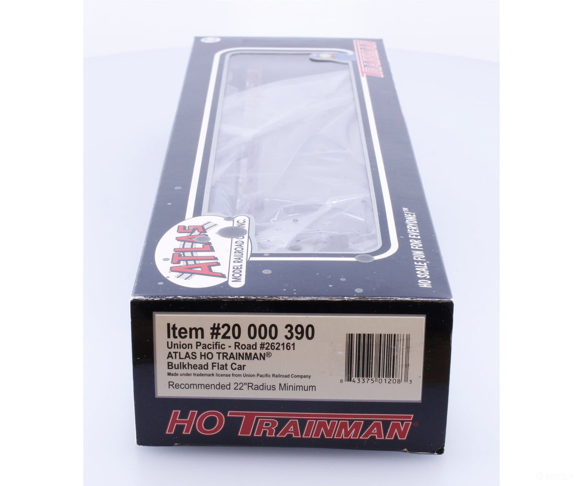 Atlas 20000390 HO Bulkhead Flatcar Union Pacific (UP) 262161 - Freight Cars