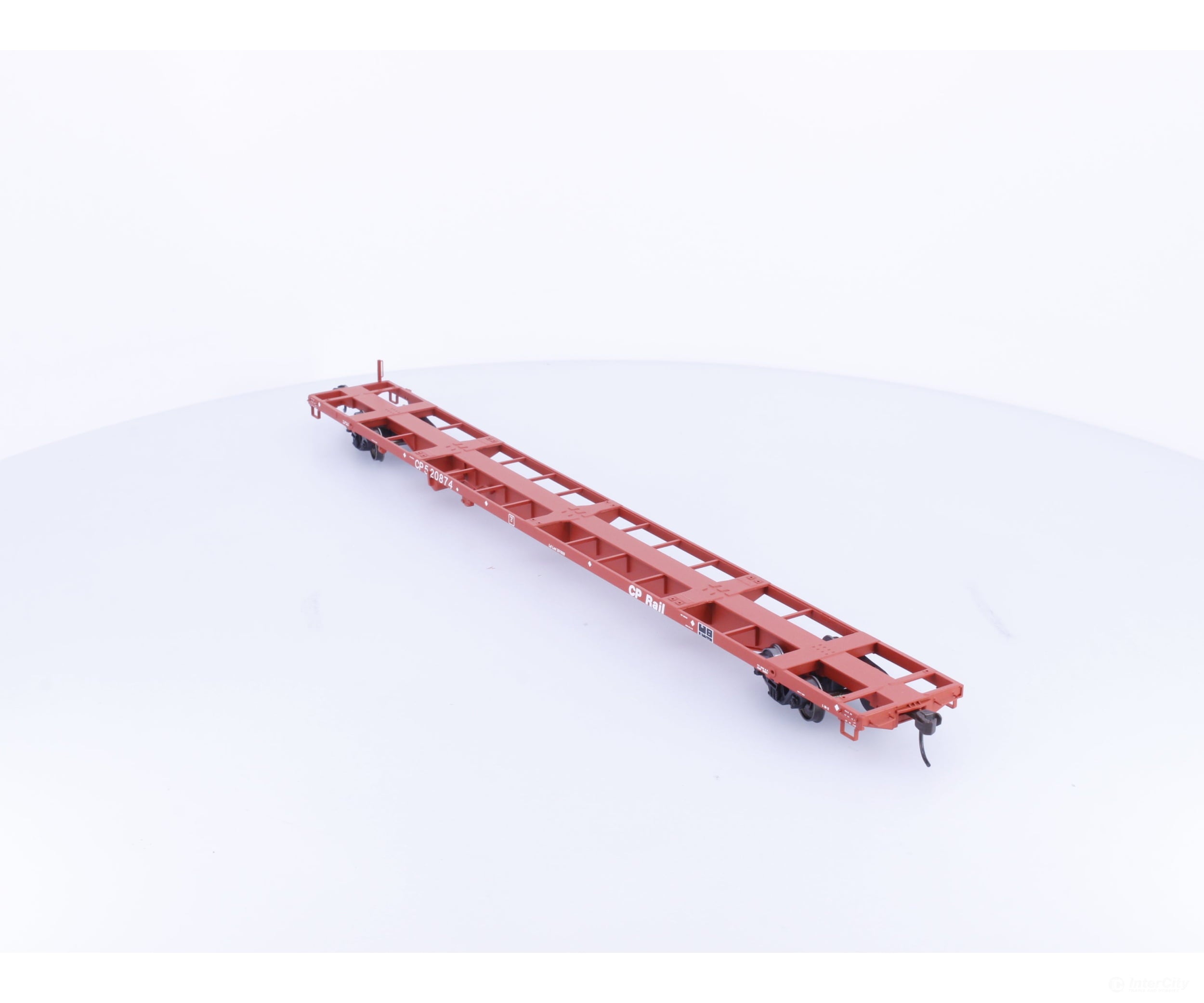 Atlas 20001514 HO 85’ ISO Container Flatcar Canadian Pacific (CP) 520874 - Freight Cars