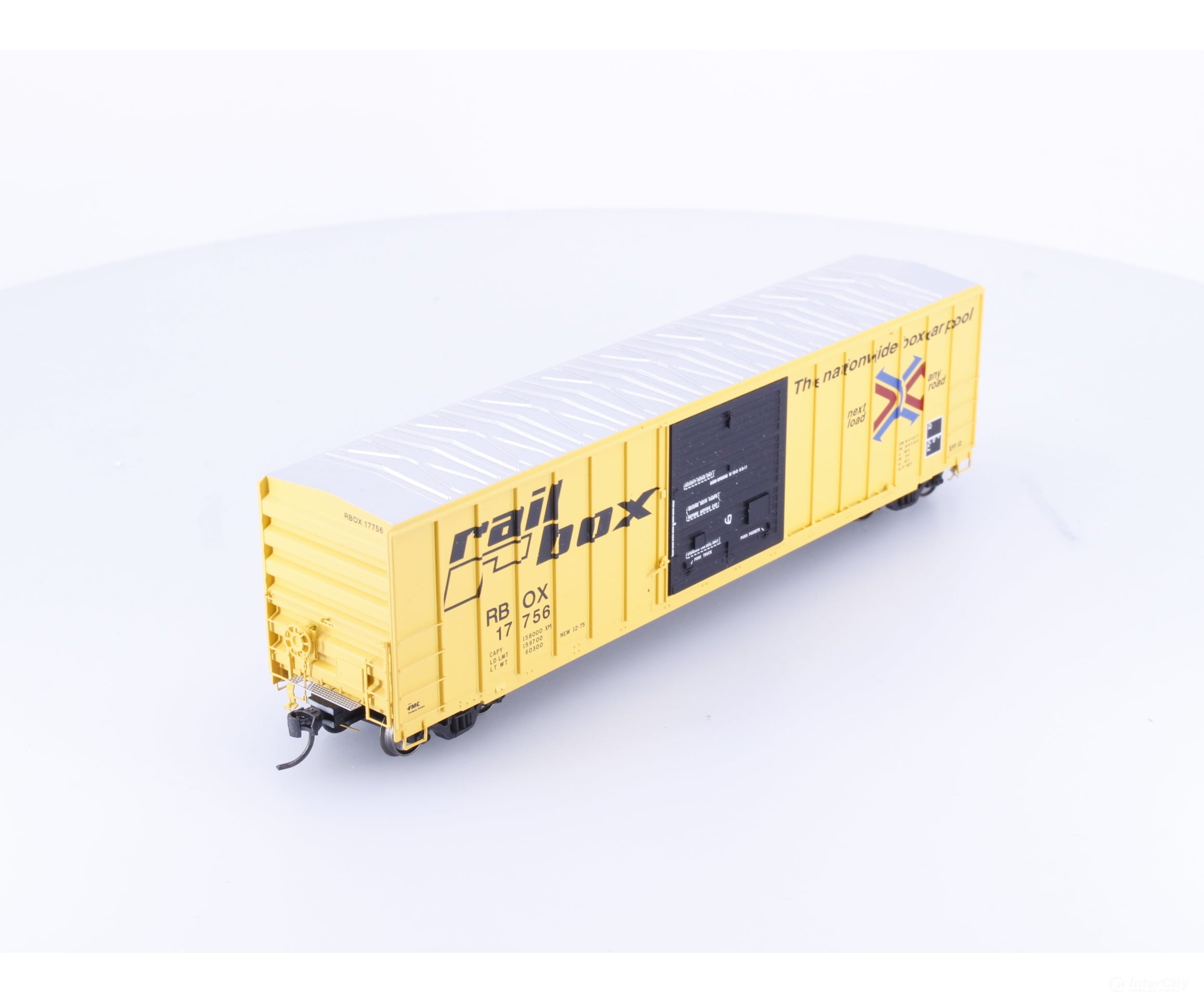Atlas 20001557 HO FMC 5077 Single Door Boxcar Railbox (RBOX) 17756 - Freight Cars