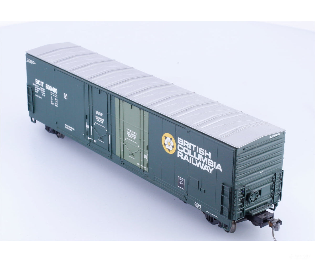 Atlas 20002450 HO Evans 53’ Double Plug Door Box Car BC Rail (BCOL) 800410 - Freight Cars