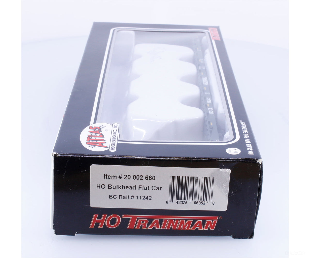 Atlas 20002660 HO Bulkhead Flatcar 11242 - Freight Cars