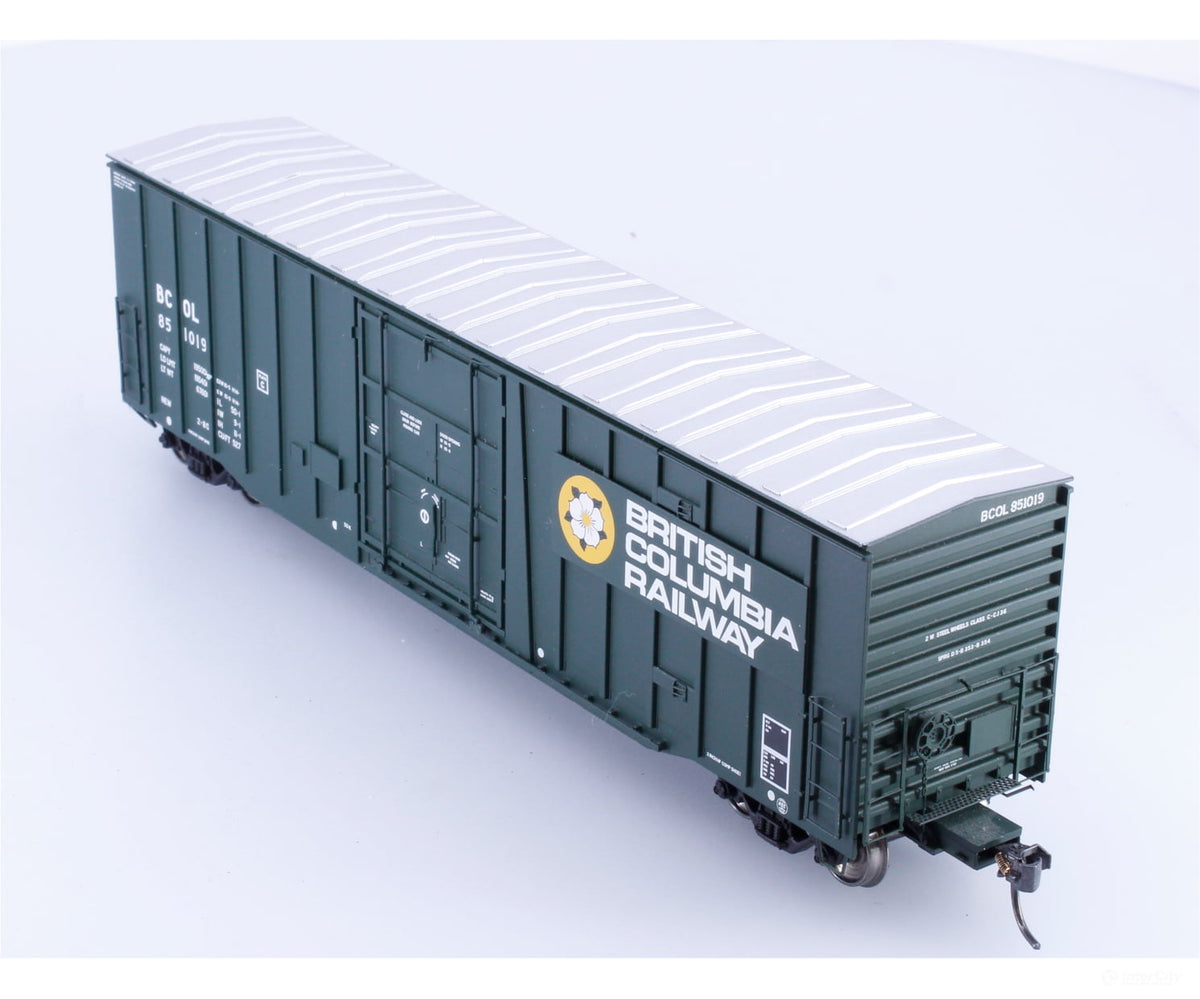Atlas 20002675 HO NSC 5277 PD Box Car BC Rail (BCOL) 851019 - Analog Throttles & Power