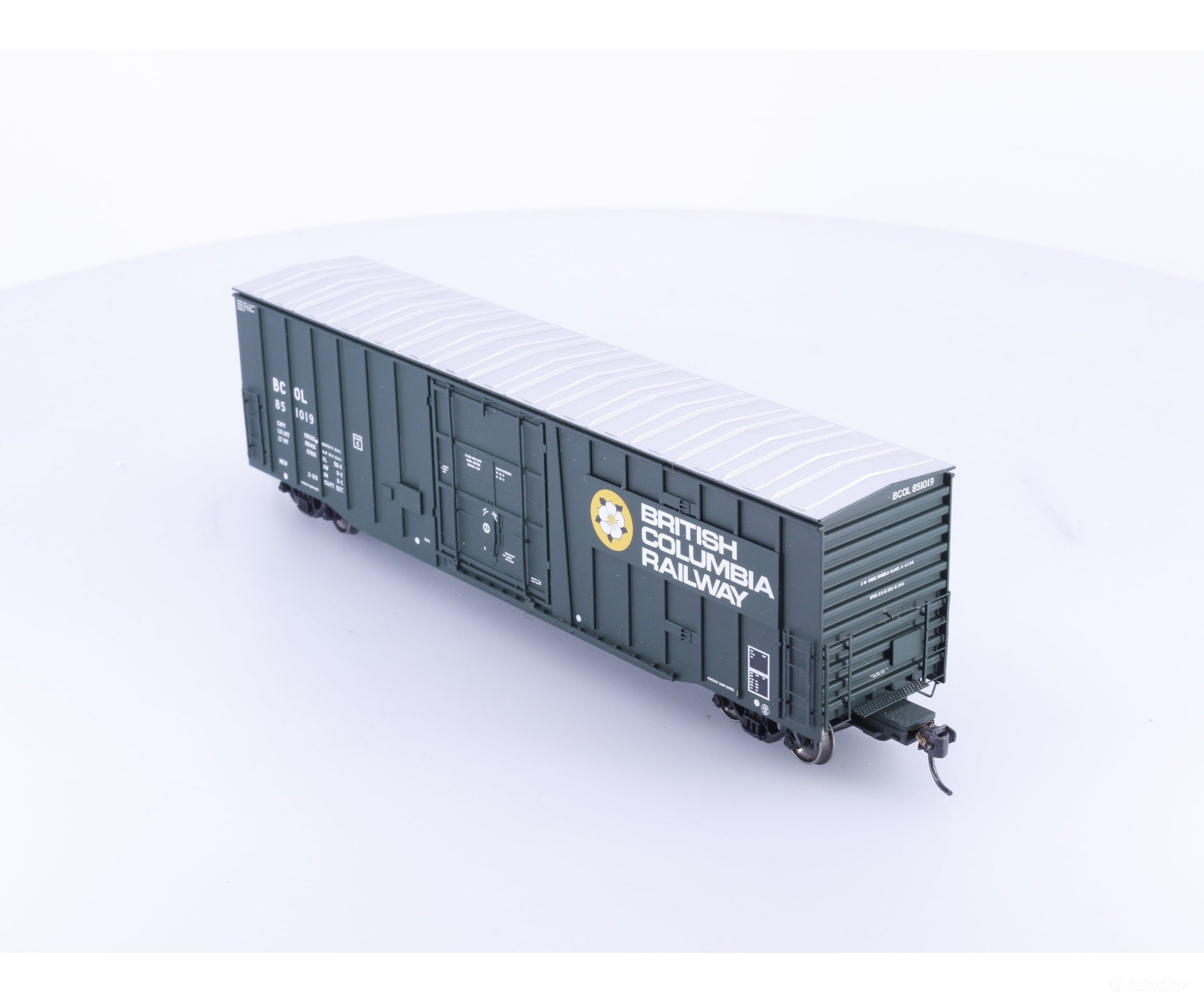 Atlas 20002675 HO NSC 5277 Plug Door Boxcar BC Rail (BCOL) 851019 - Freight Cars