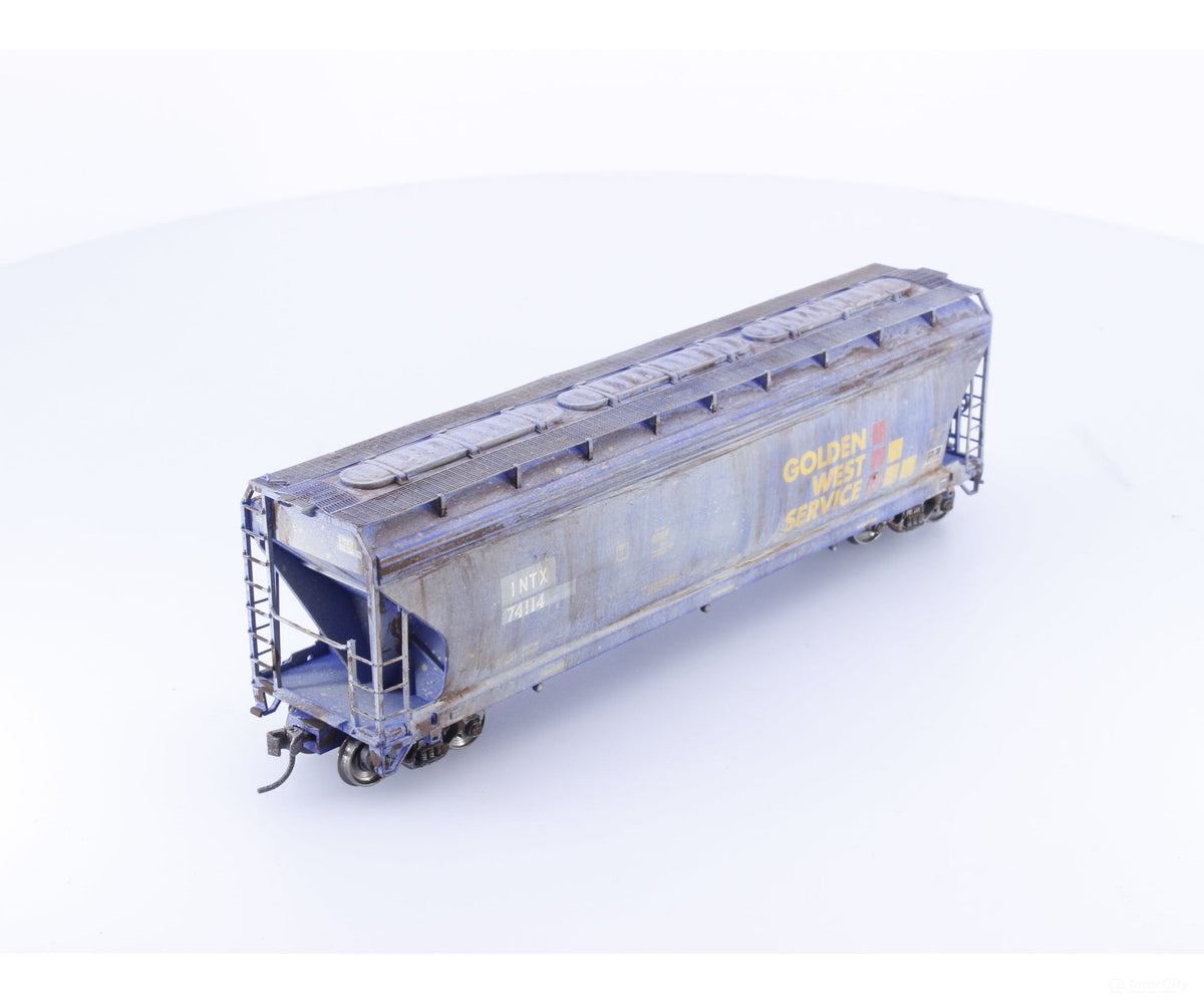 Atlas 20002849 HO ACF 4650 Centerflow Golden West Service Weathered INTX 74114 - Freight Cars