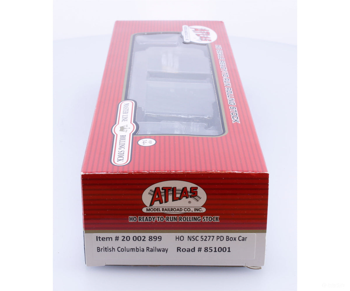 Atlas 20002899 HO NSC 5277 PD Box Car BC Rail (BCOL) 851001 - Freight Cars