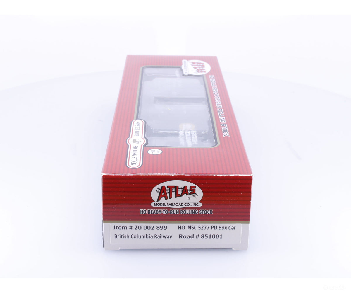 Atlas 20002899 HO NSC 5277 Plug Door Boxcar BC Rail (BCOL) 851001 - Freight Cars