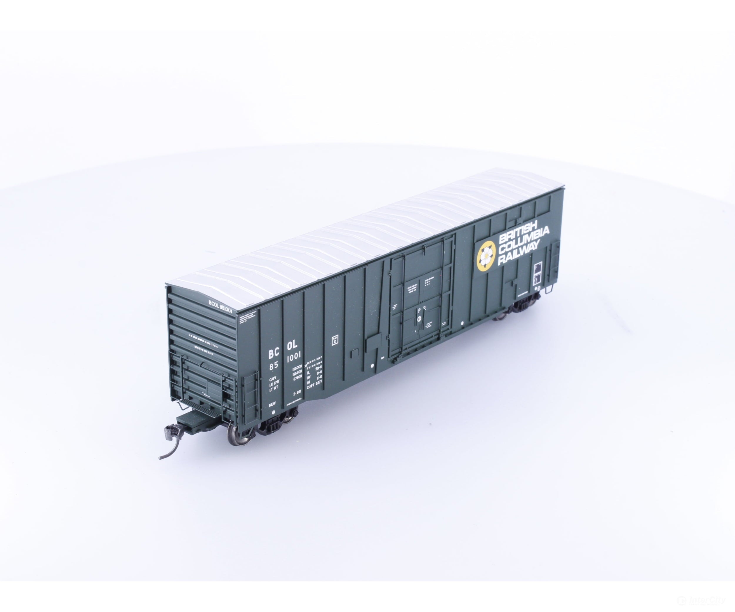 Atlas 20002899 HO NSC 5277 Plug Door Boxcar BC Rail (BCOL) 851001 - Freight Cars