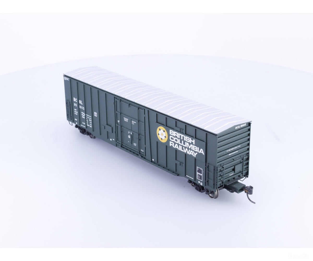 Atlas 20002900 HO NSC 5277 Plug Door Boxcar BC Rail (BCOL) 851015 - Freight Cars