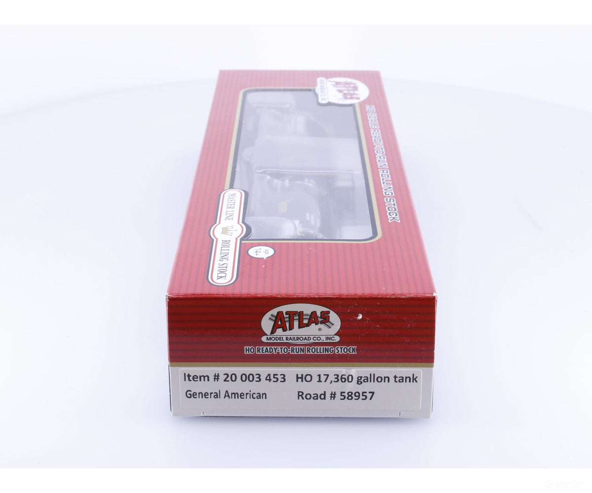 Atlas 20003453 HO 17360 Gallon Tank Car General American GATX Corporation (GATX) 58957 - Freight Cars