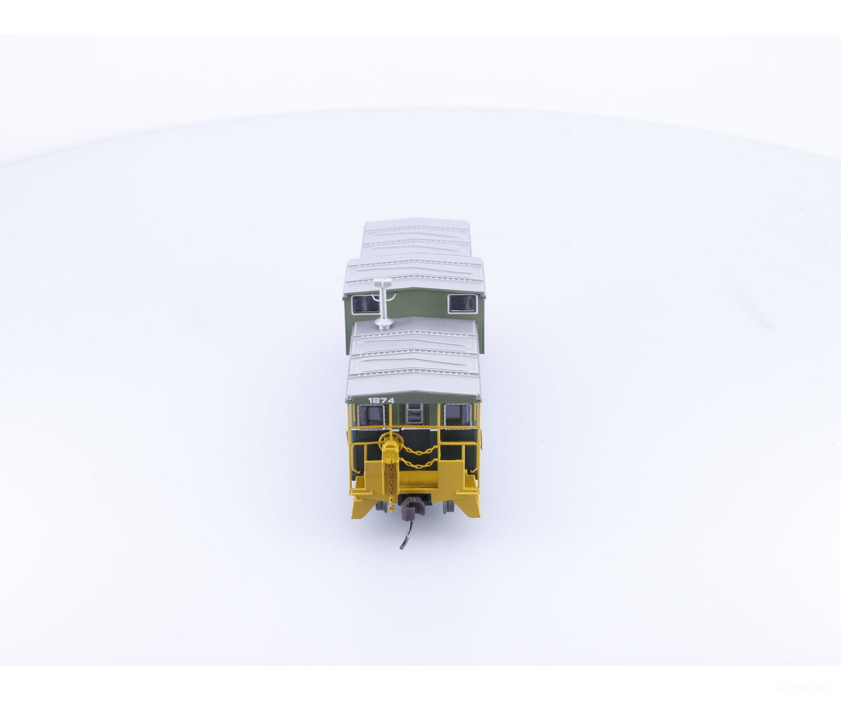 Atlas 20005020 HO Extended Vision Caboose BC Rail (BCOL) 1874 - Freight Cars