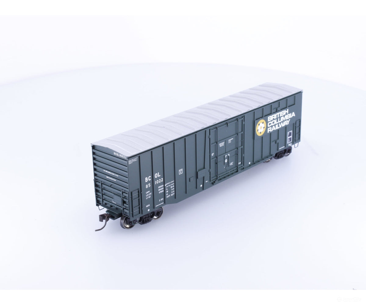 Atlas 20006077 HO NSC 5277 PD Box Car BC Rail (BCOL) 851022 - Freight Cars