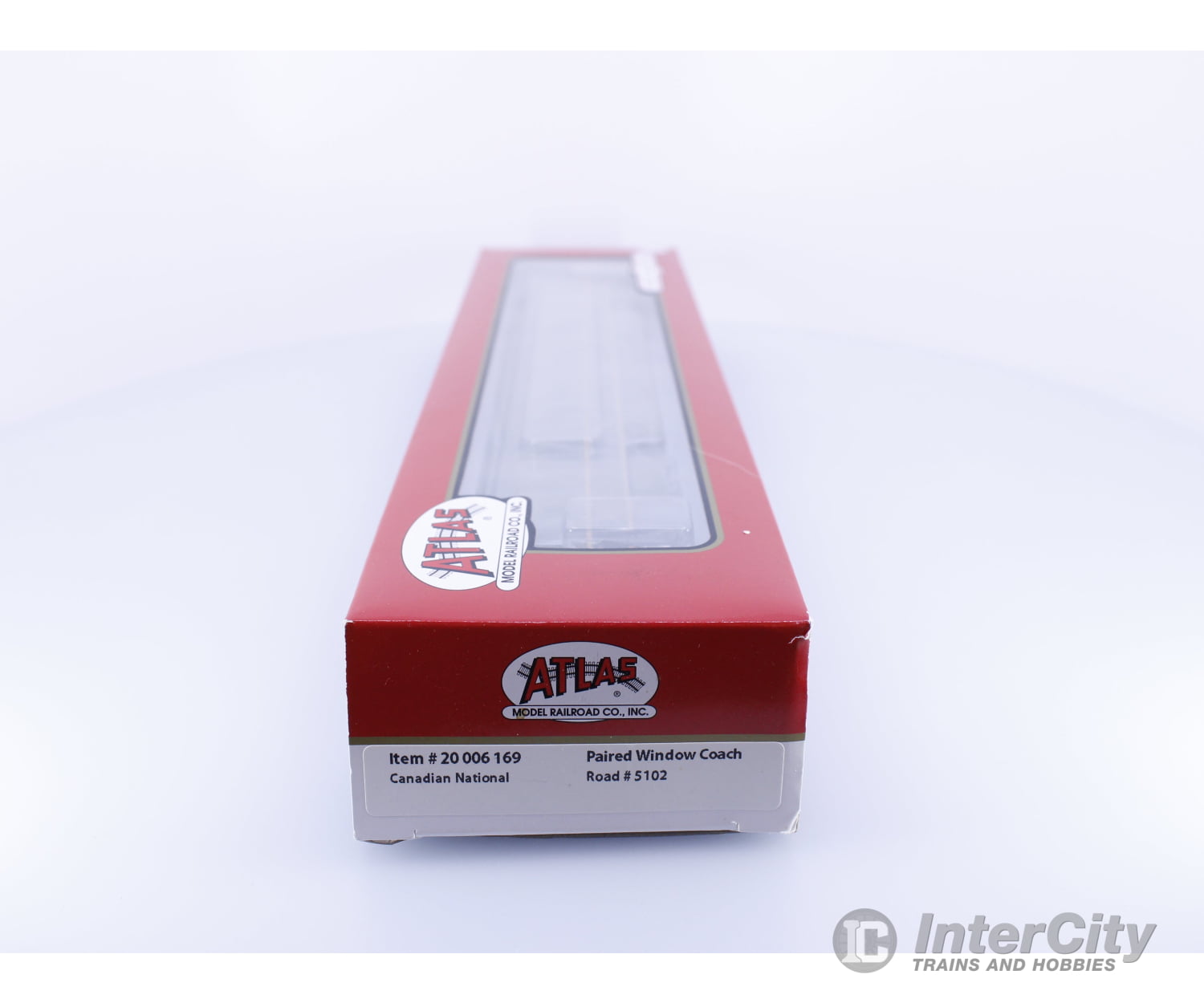Atlas 20006169 HO Paired Window Coach Canadian National (CN) 5102 Passenger Cars