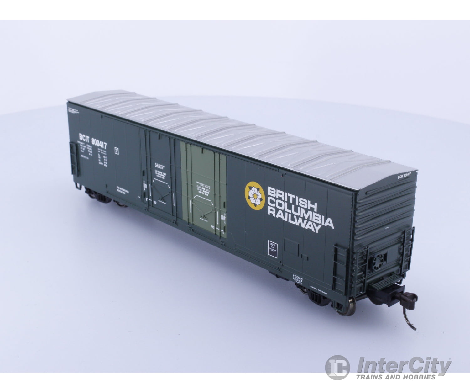 Atlas 20006768 HO Evans 53’ DPD Box Car BC Rail (BCOL) 800417 Freight Cars