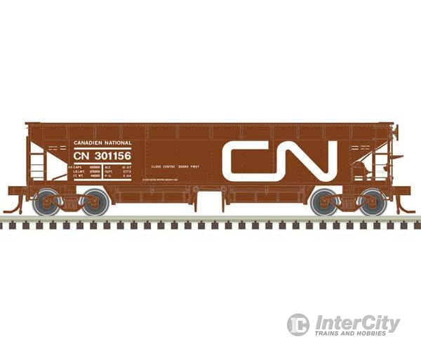 Atlas 20006800 70-Ton Hart Ballast Car - Ready To Run Master(R) -- Canadian National 301156 (Boxcar