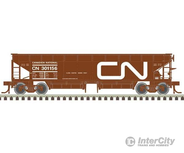 Atlas 20006801 70-Ton Hart Ballast Car - Ready To Run Master(R) -- Canadian National 301190 (Boxcar