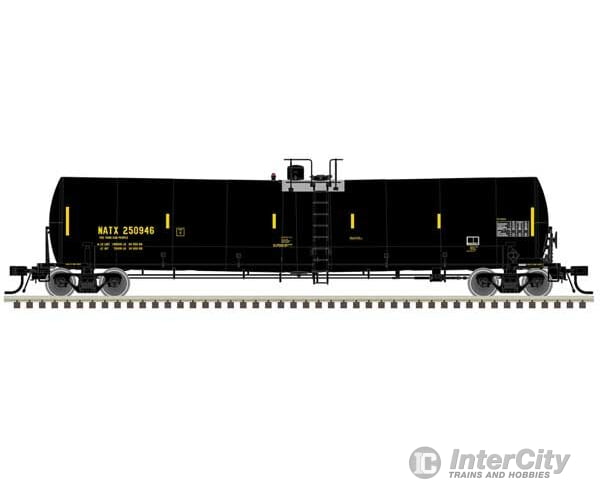 Atlas 20006899 Trinity 25 500-Gallon Tank Car - Ready To Run Master(R) -- Natx #250932 (Black Yellow