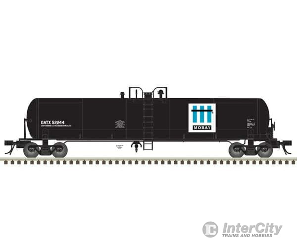 Atlas 20006970 Gatx 20 700-Gallon Tank Car - Ready To Run Master(R) -- Mobay Chemicals #52247 (Black