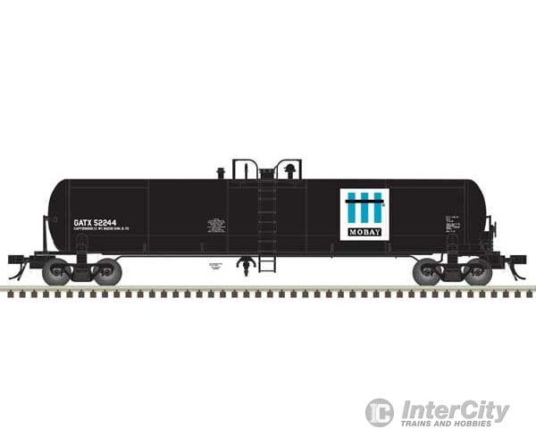 Atlas 20006971 Gatx 20 700-Gallon Tank Car - Ready To Run Master(R) -- Mobay Chemicals #52251 (Black