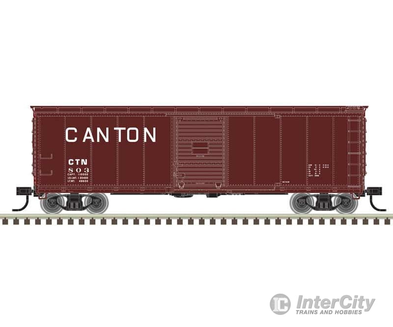 Atlas 20007073 Usra Steel Rebuilt 40 Boxcar - Ready To Run Master(R) -- Canton Railroad #611 (Boxcar