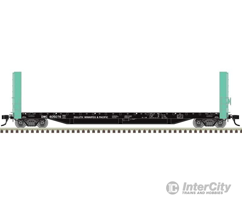 Atlas 20007102 516 Bulkhead Flatcar - Ready To Run Master(R) -- Duluth Winnipeg And Pacific Railway