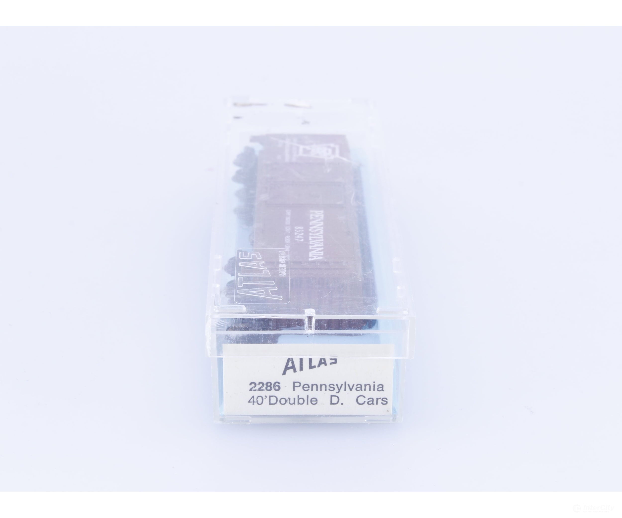 Atlas 2286 N 40’ Double Door Steel Boxcar Pennsylvania (PRR) 83247 Freight Cars
